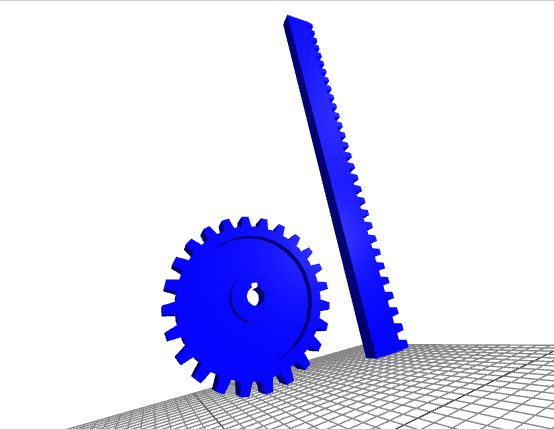 Rack and Pinion Complete